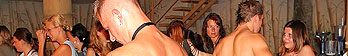 Many guys drilling and jizzing nice chicks at hardcore party